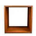 Köhko® Designer Pflanzrahmen (Ohne Boden) aus Cortenstahl als Bausatz QUADER 100x100x50 cm… - Thumbnail 2