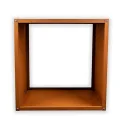 Köhko® Designer Pflanzrahmen (Ohne Boden) aus Cortenstahl als Bausatz QUADER 100x100x50 cm… - Thumbnail 10