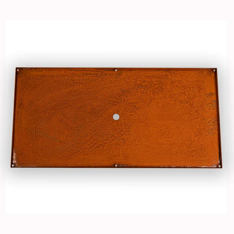 Köhko® Designer Hochbeet Rahmen (Ohne Boden) aus Cortenstahl als Bausatz TROG 80x40x40 cm… – Bild 7