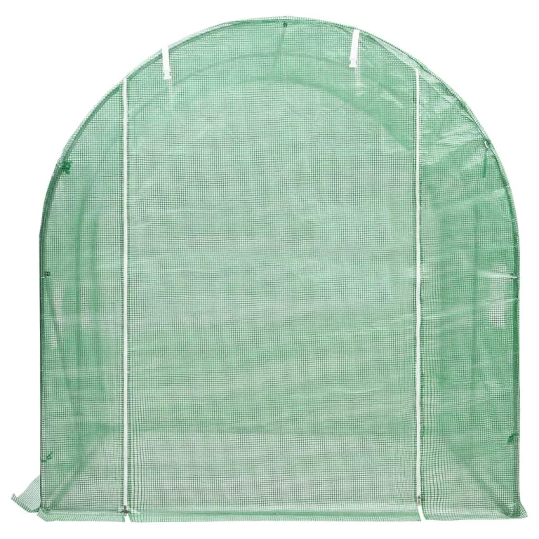 vidaXL Gewächshaus Treibhaus Frühbeet Tomatenhaus Folientunnel Pflanzenhaus 4 m² 2x2x2 m – Bild 5