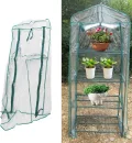 Fydun Gewächshaus - Indoor Outdoor, Garden Green House Warme Gewächshausregale - Pflanzen, Sämlinge, Kräuter oder Blumen in jedem Gartenregal (69 x 49 x 160 cm) anbauen - Thumbnail 1
