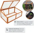 zooprinz Frühbeet HERBA – Pflanzbeet für Terrasse / Garten und Balkon – Gewächshaus – Anzuchtbeet mit Abdeckung aus Holz & Polycarbonat – idealer Schutz für Kräuter und Co. - Thumbnail 3