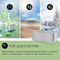 blumfeldt Hochbeet High Grow Straight Material: verzinkter Stahl. Durchmesser: 0,6 mm. Rostschutz. 4x Aluminium Schutzleisten. Maße: 120 x 60 x 60 cm. Volumen: 432 l. Farbe: Silberfarben. - Thumbnail 2