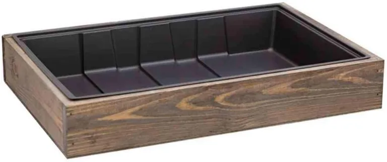 Siena Garden Anzuchtvollholzkiste mit 24er Topfplatte 35x24x6 cm – Bild 4