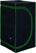 Mini-Gewächshaus für Pflanzen Gewächshaus Garten Anzucht Mini Gemüse Kräuter Schrank Indoor 60x60x120cm Blumen klein Tomaten Hydro Green Kingpower - Thumbnail 1