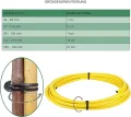 40 Blitzbinder 11cm - Pflanzenbinder für Gartenbau und Haushalt | Kabelbinder | Schlauchbinder | Universalbindung aus Gummi | 40 Stück | UV-beständig und elastisch | wiederverschließbar - Thumbnail 8