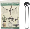40 Blitzbinder 11cm - Pflanzenbinder für Gartenbau und Haushalt | Kabelbinder | Schlauchbinder | Universalbindung aus Gummi | 40 Stück | UV-beständig und elastisch | wiederverschließbar - Thumbnail 1