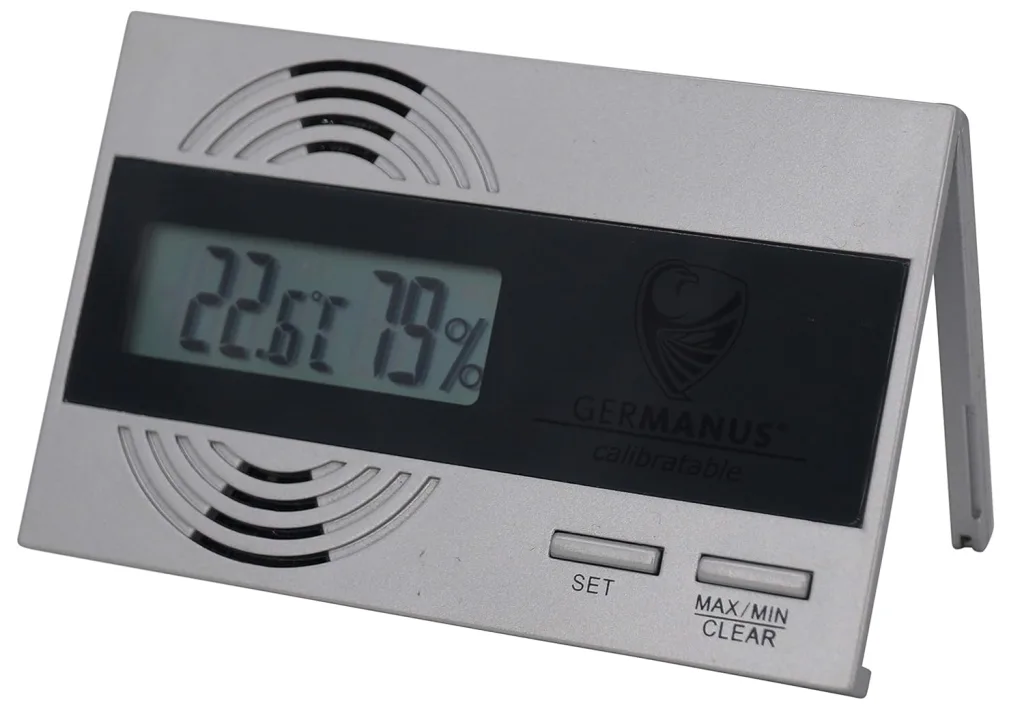 GERMANUS Digital Hygrometer 615 - Kalibrierbar