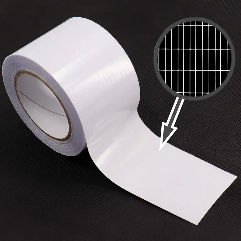 Aquagart 1 Rolle 8cm x 15m Reparaturklebeband für Gitterfolie Gewächshausfolie Spezial Klebeband einseitig extra stark für Luftpolsterfolie Folien Gewächshaus Klebeband wetterfest uv beständig – Bild 2