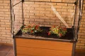 Keter Maple Gewächshaus, braun, Maße 104x71x34,5 cm, ideal für Salat, Blumen oder Kräuter, auch für Balkon, Terrasse oder City Gardening - Thumbnail 4