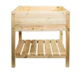 mgc24 Hochbeet Massiv S - Kiefernholz Braun rechteckig für Garten/Terrasse/Balkon - 79 x 40 x 78 cm - Thumbnail 7