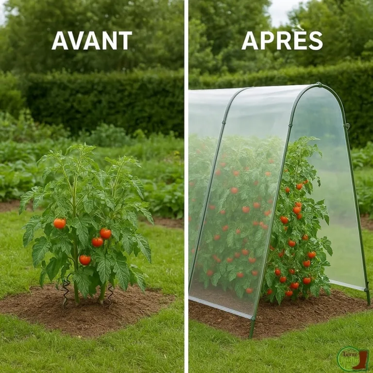 TERRE JARDIN Tomatengewächshaus mit Plane – Bild 8