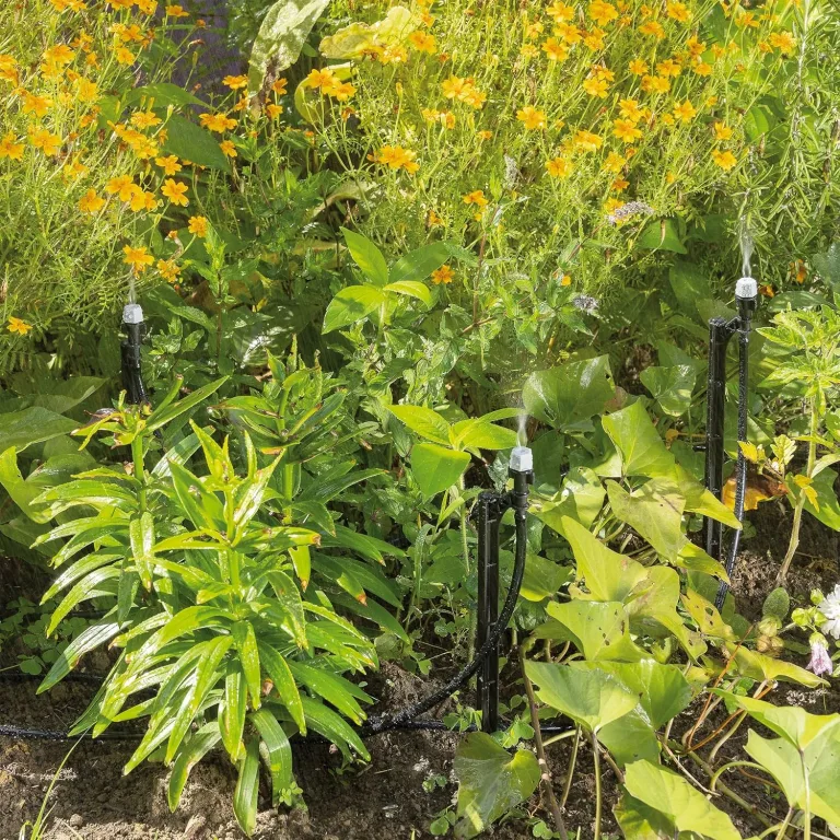 Esotec Solar Bewässerungssystem WaterSpray Professional, 20 Sprüher, Bewässerungscomputer Pflanzenbewässerung, automatische Bewässerung Garten Hochbeet Balkon Gewächshaus, 101122 – Bild 5