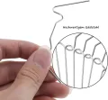 50 Stück Gewächshaus Klammern, Hohlkammerplatte Befestigung Gewächshäuser Zubehör, Gewächshäuser Zubehör Rostfrei Hohlkammerplatte Befestigung - Thumbnail 3