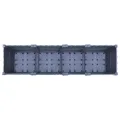 vidaXL Hochbeet Blumenkasten Gemüsebeet Pflanzbeet Blumenbeet Pflanzkasten Blumenkübel Pflanzkübel Kräuterbeet 160x40x38cm Polypropylen - Thumbnail 9