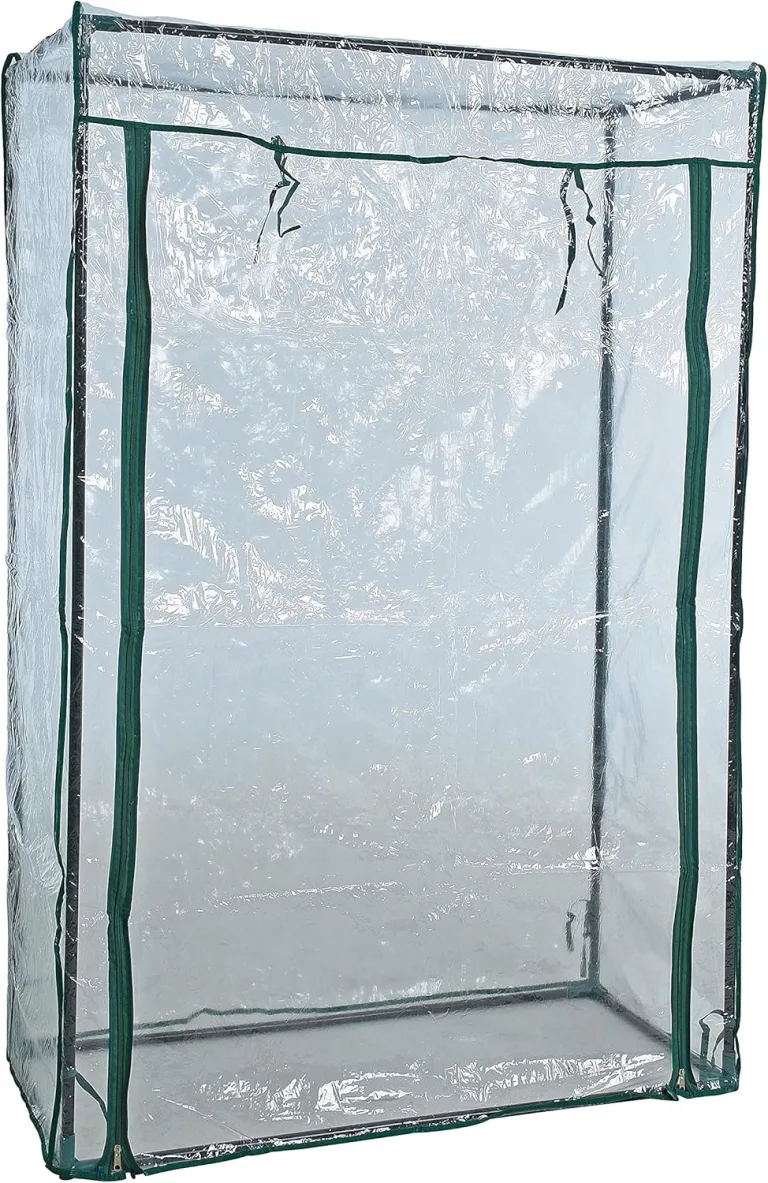 ESTEXO Foliengewächshaus Gewächshaus Tomatengewächshaus Treibhaus Frühbeet Folienzelt mit Rahmen 100x50x150 cm – Bild 1