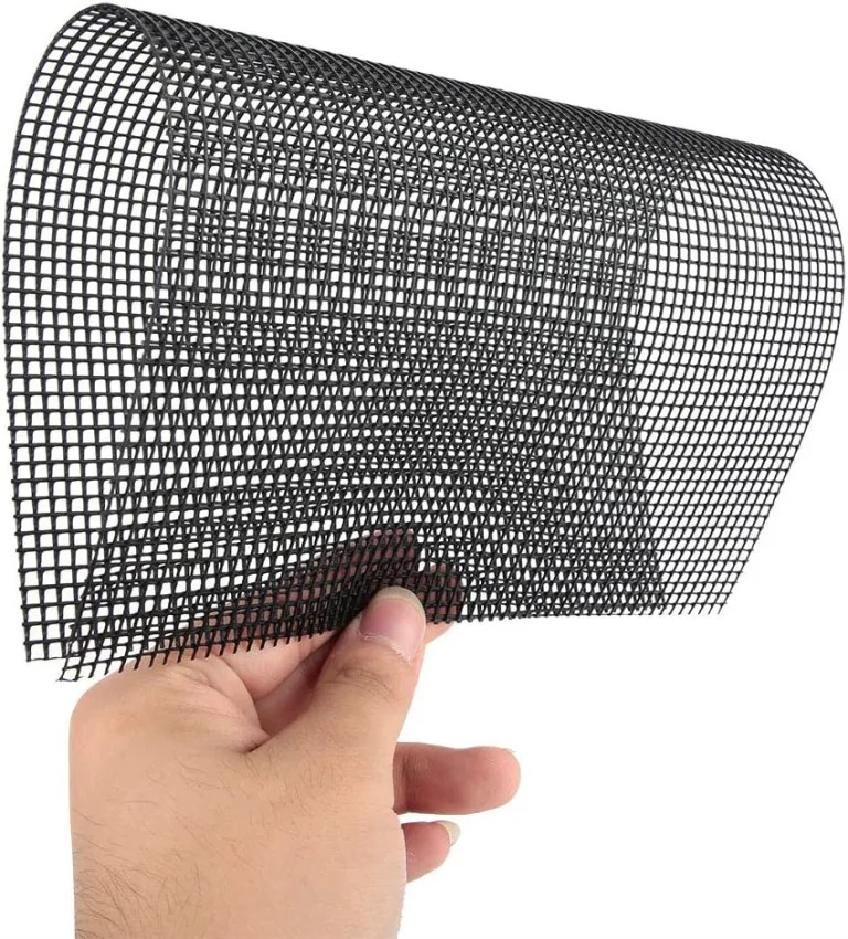 Jenngaoo 5 Stück Blumentopf Mesh Pad, Quadratische Blumenkübel Abdecknetz 30x20cm aus Kunststoff, Drainage Gitter gegen Bodenverlust für Garten, Balkon und Gewächshaus, Schwarz – Bild 7