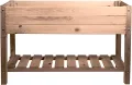 mgc24 Hochbeet Massiv S - Kiefernholz Natur rechteckig für Garten/Terrasse/Balkon - 79 x 40 x 78 cm - Thumbnail 9