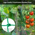 Ranknetz Verdickung Pflanzennetz mit Großer Maschenweite Rankhilfe Netz für Kletterpflanzen, Gurken,Tomaten und Anderen Gemüsepflanzen Gewächshaus Zubehör - 2m x 2.5m - Thumbnail 11