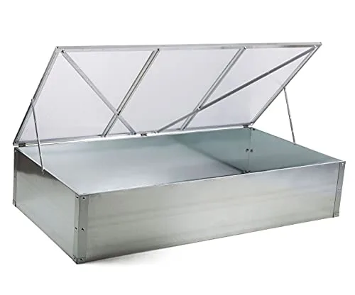 Gewächshaus/Frühbeet G21 GZ11-150 x 75 x 32 cm, stabile und feste Aluminiumkonstruktion – Bild 9