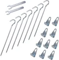 DEMA Metall - Fundament für Anlehn-Gewächshaus Frühbeet Treibhaus Art. 47086 - Thumbnail 5