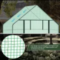 WOLTU Foliengewächshaus Tomatengewächshaus Treibhaus Gartenhaus Frühbeet Tomatenhaus Gemüse Gewächshaus Grün 143x73x195 cm - Thumbnail 5