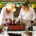 RIOGOO Heizmatte Wärmematte für Sämling Germination und Haustier,Wasserkultur-Samen-Reptil-Betriebsheizungs-Auflage mit Abschaltschutz sicher und haltbar 24 * 52cm CER bestätigt - Thumbnail 6