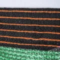 Sunblock Shade Cloth GrüNes Weiß Gestreiftes Schattiernetz, Hagelnetz Outdoor Verdickung Garten Schatten 75% Uv Blockieren,Benutzt FüR Courtyard Balcony WäRmeisolierung (2mx9m/6.6ftx29.5ft) - Thumbnail 2