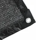 Schattiernetz Sonnenschutznetz Sonnensegel,Leicht Und Haltbarkeit Schatten Uv bestäNdiges Netz 60% Shading Rate,FüR Garten Blumen Pflanze Schwarz (4mx5m/13.1ftx16.4ft) - Thumbnail 2