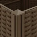 vidaXL Hochbeet 120 x 40 x 38 cm Polypropylen - Thumbnail 5