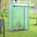 Relaxdays 3 x Tomatengewächshaus, Garten, Balkon, Foliengewächshaus Tomaten, HBT 150x100x50cm, Stahl, PVC-Folie, transparent - Thumbnail 5
