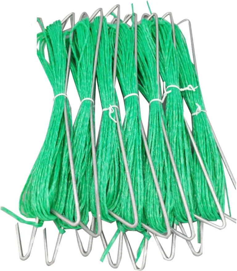 10 Stück Garten Tomatenhaken, Tomatenpflanzenhalter, Garten Tomatenhaken Gemüse Clips, Geeignet zum Fixieren von Pflanzen, Kletterhilfe(Grün) – Bild 4