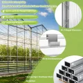YUENFONG 14x Polycarbonat Hohlkammerstegplatten 4mm witterungsbeständig & lichtdurchlässig, Stegplatten Stoßsicheren und UV-beständigen für Gewächshaus Gartenbau Carports- 60,5 x 121 cm - Thumbnail 4