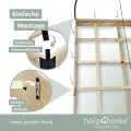 holz4home® Gemüsebeet aus Tannenholz I 115x80x68 cm I Treibhaus mit Abnehmbarer Folie I inkl. Gartenhandschuhe & Einlegevlies I Frühbeet Anzuchtbeet Gartenbeet Blumenbeet Hochbeet - Thumbnail 5