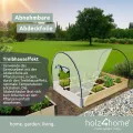 holz4home® Gemüsebeet aus Tannenholz I 115x80x68 cm I Treibhaus mit Abnehmbarer Folie I inkl. Gartenhandschuhe & Einlegevlies I Frühbeet Anzuchtbeet Gartenbeet Blumenbeet Hochbeet - Thumbnail 2