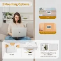 DOOMAY Mini Innenthermometer, Feuchtigkeitsmessgerät mit Celsius (℃), Luftfeuchtigkeitsmesser, digitaler Temperaturmonitor für Gewächshaus, Babyzimmer, Keller, Reptilienbrüter - Thumbnail 5