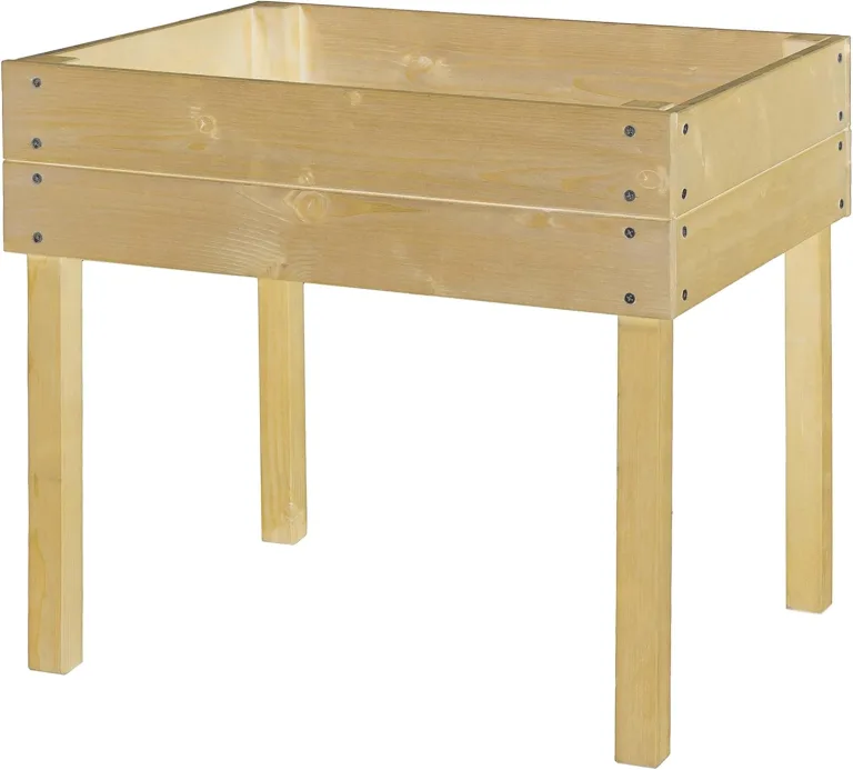 Hochbeet für Kinder 50x45x45cm aus Holz 303930108-HE – Bild 1