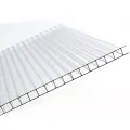 AtHaus® Polycarbonat Hohlkammerstegplatten | Zuschnitt nach Maß | 875 x 585 mm | 4 mm Stärke | UV-beständig, wetterfest & transparent | Stoßfeste Doppelstegplatte als Gewächshausplatte - Thumbnail 1