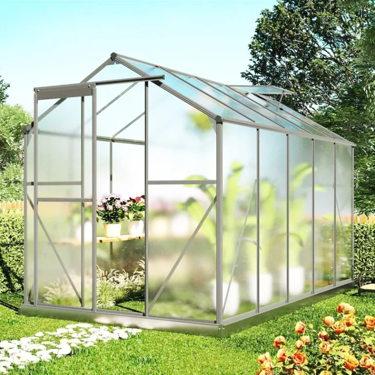AtHaus® Polycarbonat Hohlkammerstegplatten | Zuschnitt nach Maß | 1180 x 615 mm | 4 mm Stärke | UV-beständig, wetterfest & transparent | Stoßfeste Doppelstegplatte als Gewächshausplatte – Bild 6