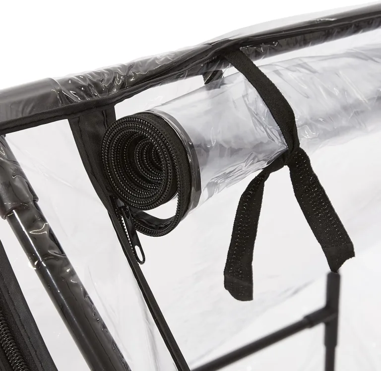 Relaxdays Folienfrühbeet, HxBxT: 92 x 180 x 92 cm, 2 Türen, Frühbeet & Aufzucht, Gewächshaus, PVC Folie, transparent – Bild 8