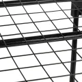 Relaxdays Gewächshaus Balkon, PVC-Folie, Eisen, HxBxT: 192 x 69 x 50 cm, Foliengewächshaus 5 Ebenen, schwarz/transparent - Thumbnail 9