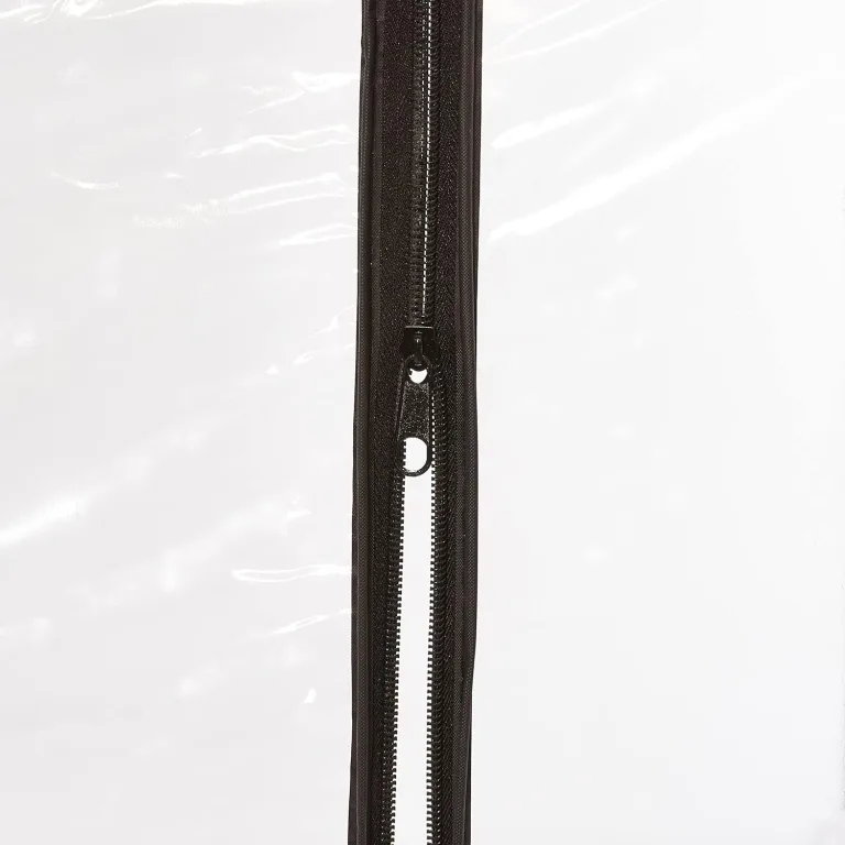 Relaxdays Tomatengewächshaus, PVC-Folie, HBT: 215 x 200 x 100 cm, begehbares Foliengewächshaus, transparent/schwarz – Bild 6