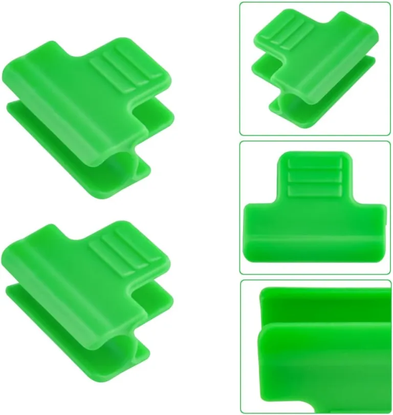 40Stück Gewächshaus Klammern Garten Klammern Film Row Cover Clips Frame Shading Net Rod Clip für Saison Pflanze Erweiterung Unterstützung (11 mm) – Bild 5