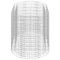 vidaXL Gabionen Hochbeet Steinkorb Pflanzkorb Gabionenkorb Pflanzkasten Pflanzkübel Pflanzbeet Garten Verzinktes Eisen 200x100x100 cm - Thumbnail 6