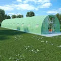INLIFE Gewächshaus 45 m² 15×3×2 m - Thumbnail 1