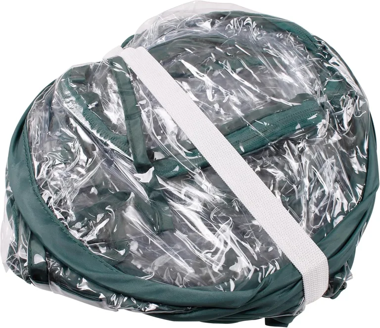 Mini Pop-Up Folien Gewächshaus 60 x 60 cm – Kleines Treibhaus für Gemüse, Blumen & Pilze – Transparentes PVC Überwinterungszelt für Pflanzen – Kein Aufbau Erforderlich – Bild 5