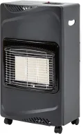 Heidenfeld Gasheizung Inferno GH100 | ???? ???????????????????? ???????????????????????????????? - 4200 Watt - Heizstrahler - Gasheizung für Innenräume - Gasofen - Gasheizer - Gasflaschen bis 15 Kg - Gasschlauch (Schwarz) - Thumbnail 9