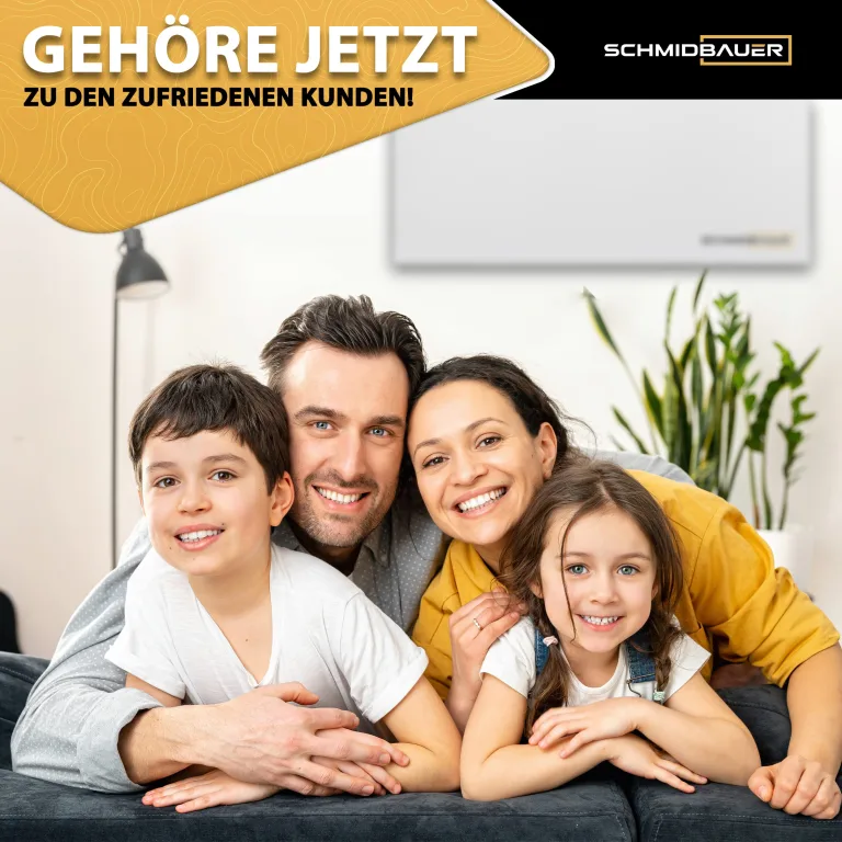 SCHMIDBAUER® Hybrid Pro Hybrid NEU 600 Watt - das Beste aus beiden Heiztechniken - Infrarottechnik mit Raumluft-Konvektion - integr. Thermostat – Bild 7
