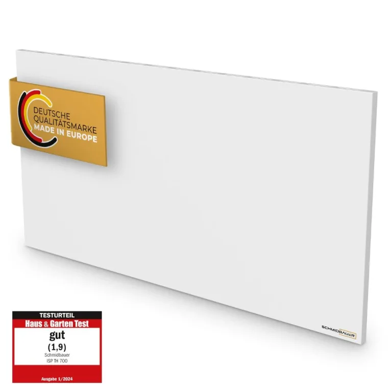 SCHMIDBAUER® Hybrid Pro Hybrid NEU 600 Watt - das Beste aus beiden Heiztechniken - Infrarottechnik mit Raumluft-Konvektion - integr. Thermostat – Bild 10