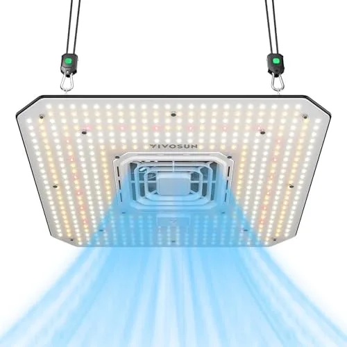 VIVOSUN AeroLight A150SE, LED Grow Lampe 150W mit Integriertem Zirkulationsventilator, Pflanzenlampe Kompatibel mit App, Verwendbar mit GrowHub Controller E42A/E25 für 120x60cm, 90x90cm Growzelt – Bild 2